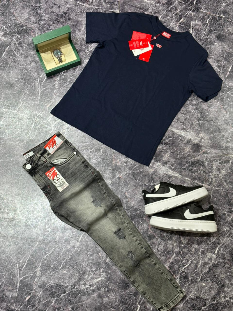 Kit Diesel + Brow Jeans + Court Vision Alta