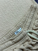 Conjunto Zara Texturizado Creme