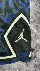 Short Jordan Diamond Preto e azul