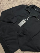 Jaqueta Padrão Zara Meio Zíper Preto Oficial